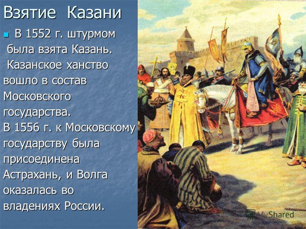 Присоединение Казанского ханства к России